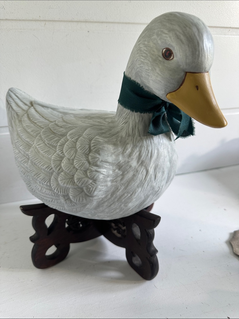Vintage larger ceramic hobbyist duck